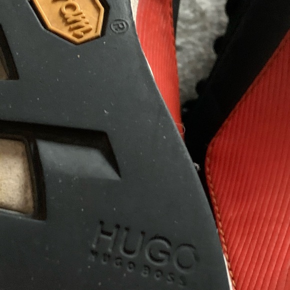 Hugo Boss Hybrid Runn Trainer men’s black shoes size 41 - Picture 10 of 16